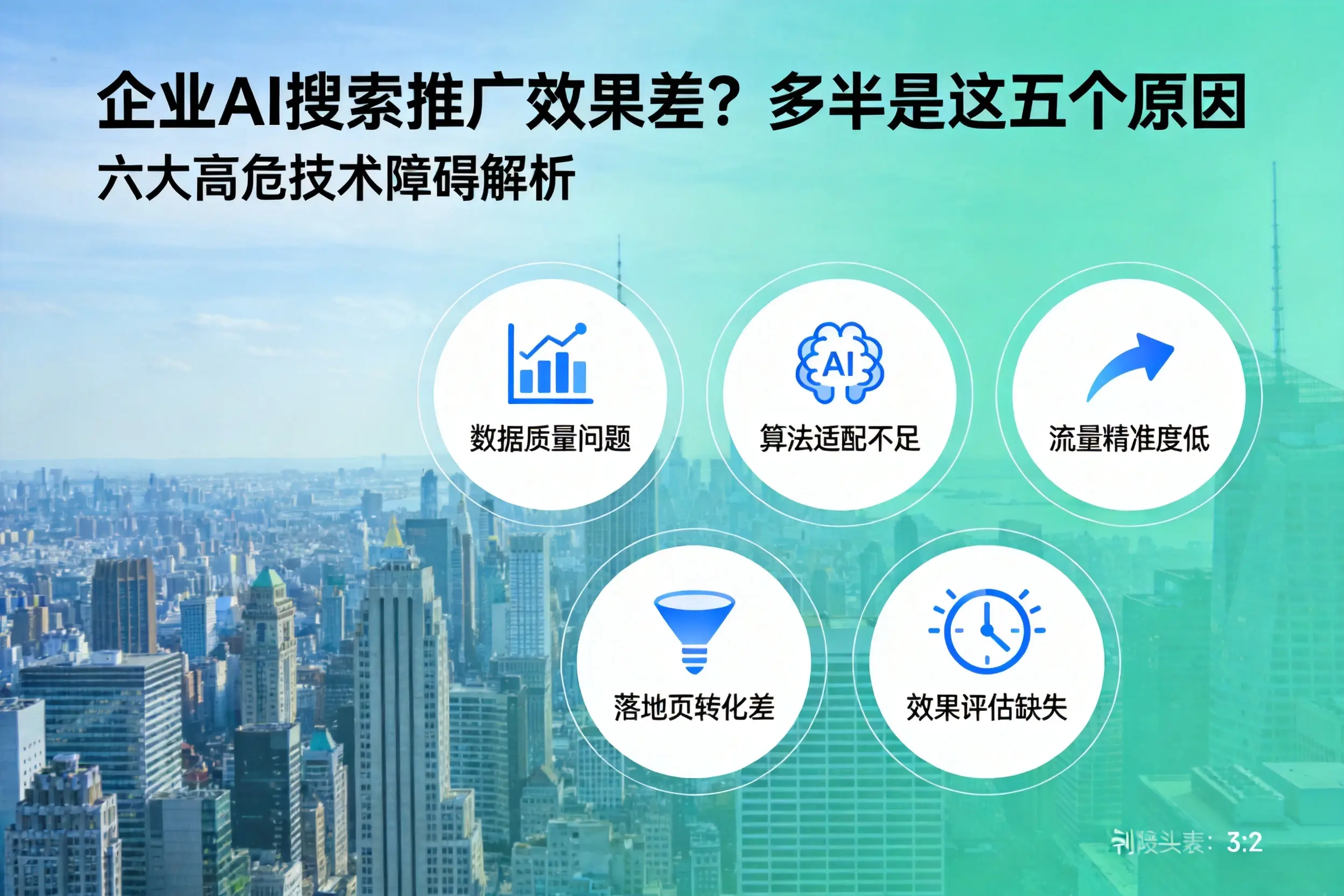 当涂企业AI搜索推广效果差?多半是这五个原因