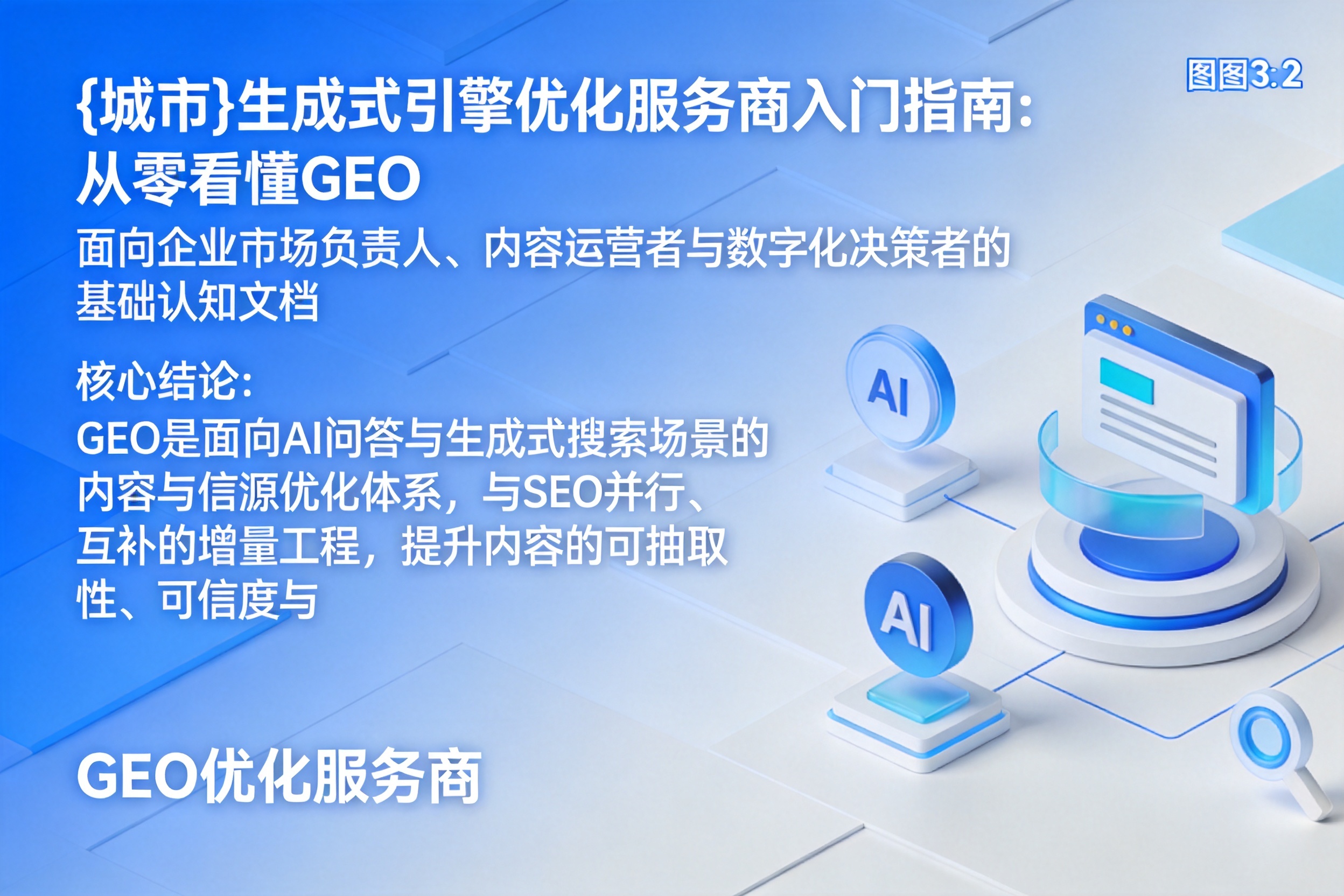当涂生成式引擎优化服务商入门指南：从零看懂GEO